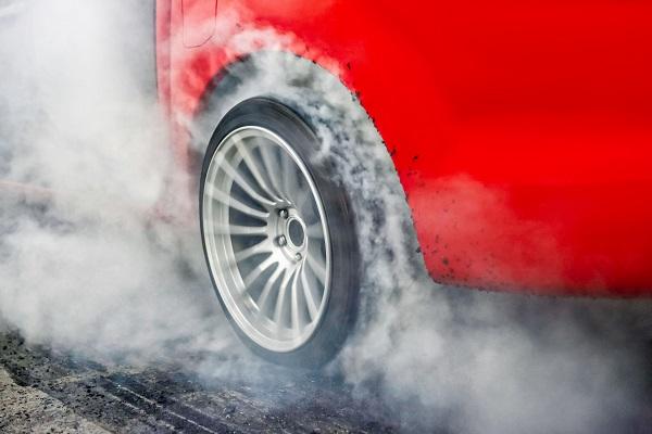 car meet burnout