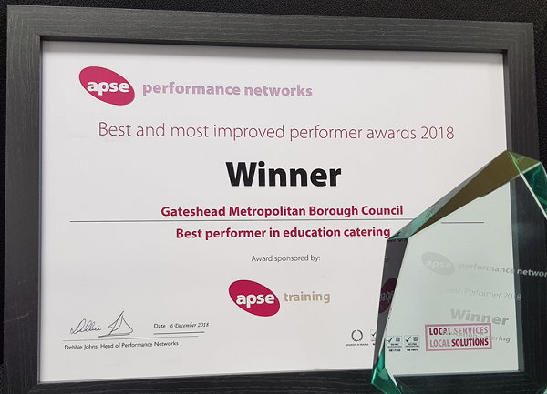 school meals award
