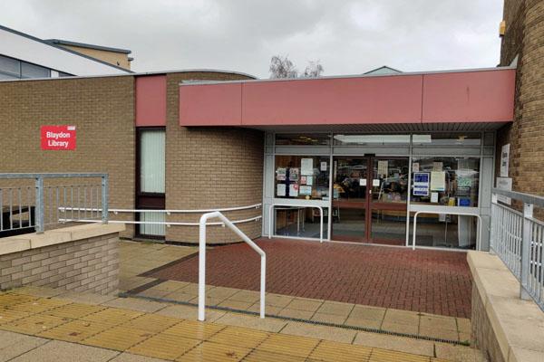 Blaydon Library exterior