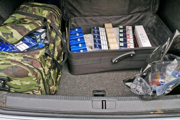 Cigs seized in joint raid