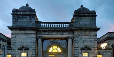 Central Library at Dusk
