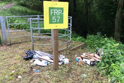 Pickering fly tip Pickering prosecution