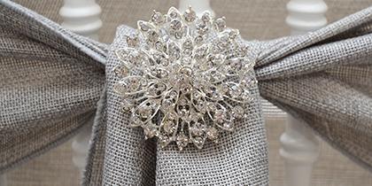 Wedding chair backs