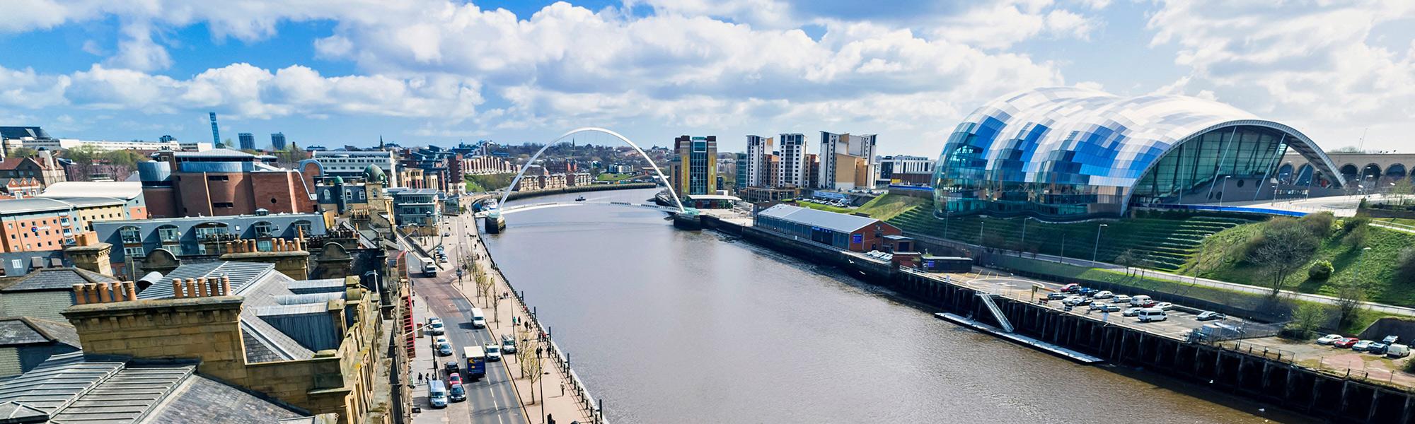Gateshead quayside header