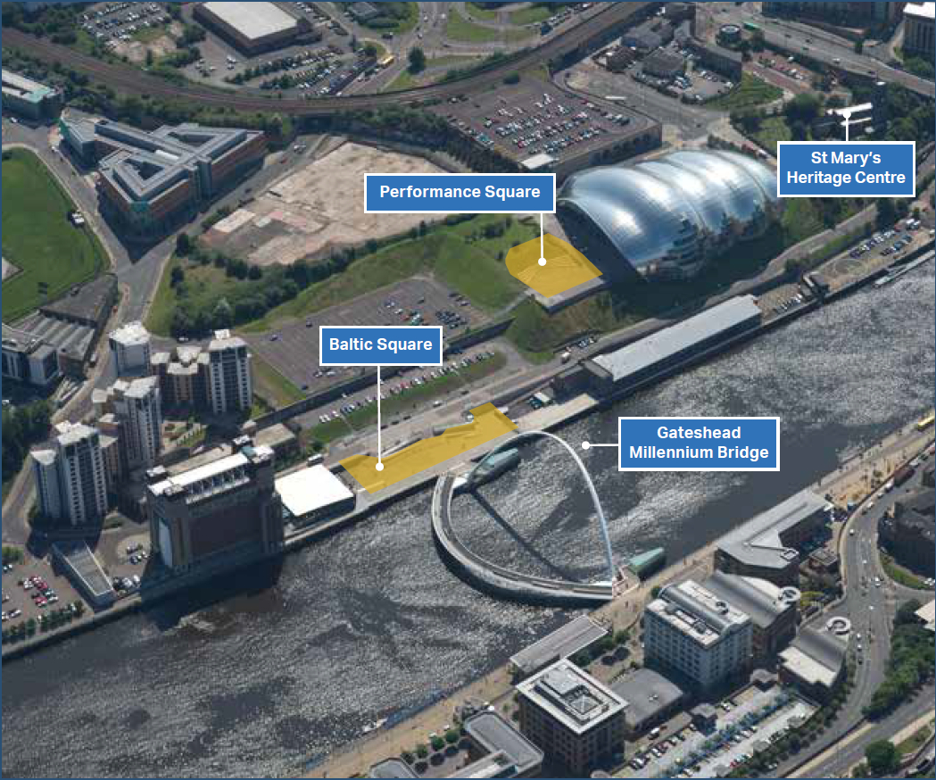 Event space in Gateshead