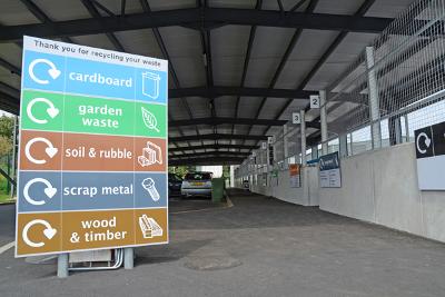 HWRC Wrekenton Household Waste and Recycling Centre, Wrekenton Campground