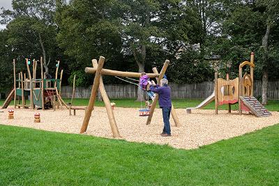 Grove Birtley_01 Play equipment at The Grove