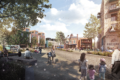 High Street South Conceptual image - Ryder designed