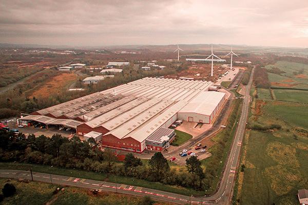 Lanchester Wines aerial view