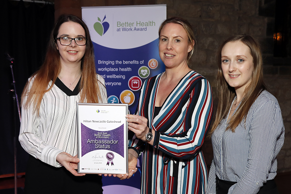 Better Health at Work Award Hilton