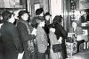Picture of shopping queue (1940s?)