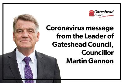 Martin Gannon re Coronavirus Martin Gannon re Coronavirus