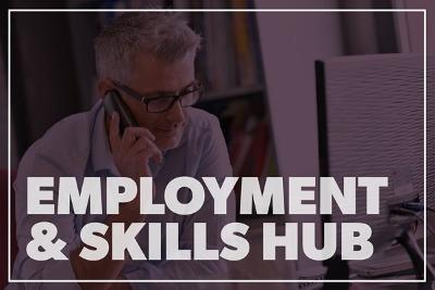 Employment and Skills Hub graphic