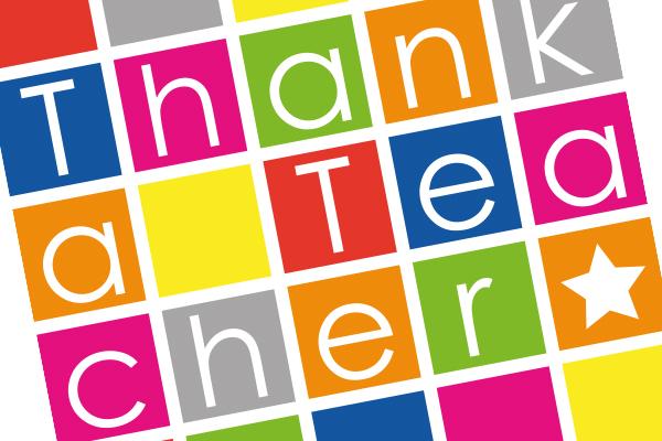 Thank a Teacher Day graphic