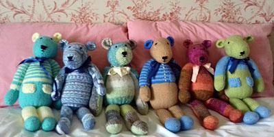Arts stock image 400 x 200 Cuddly bears