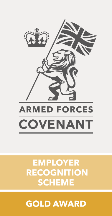 Gold award for Armed Forces Community 