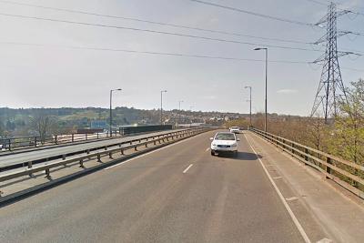 Blaydon Viaduct E road shot