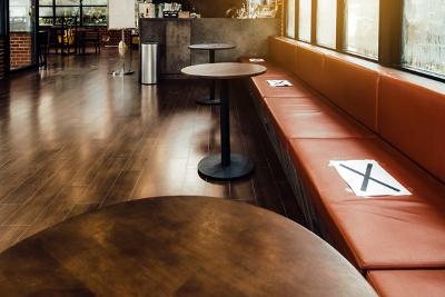 Bar and restaurant social distancing Bar and restaurant