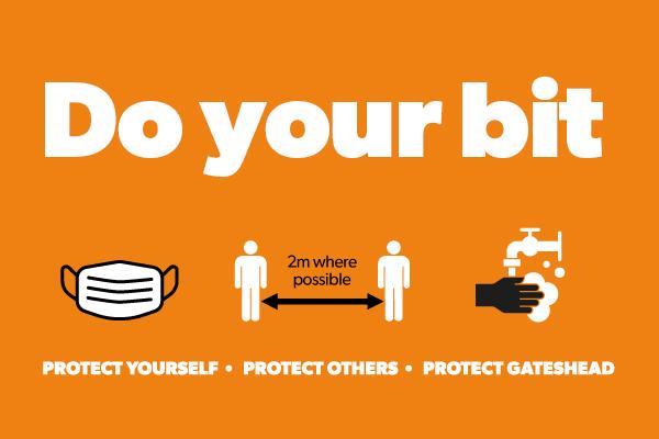 10 simple steps to protect against coronavirus Gateshead