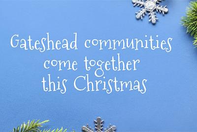 Christmas Hamper story title card for video