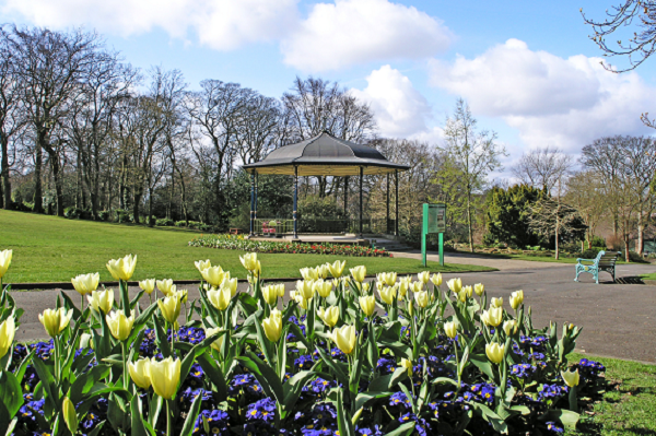 Salltwell Park bandstand