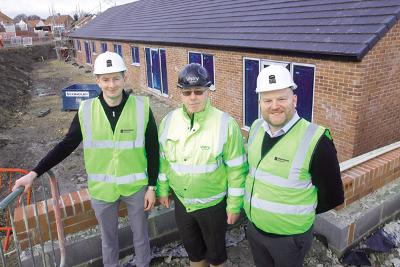 Whitley Court on site Jan 2022 Cllr Adams