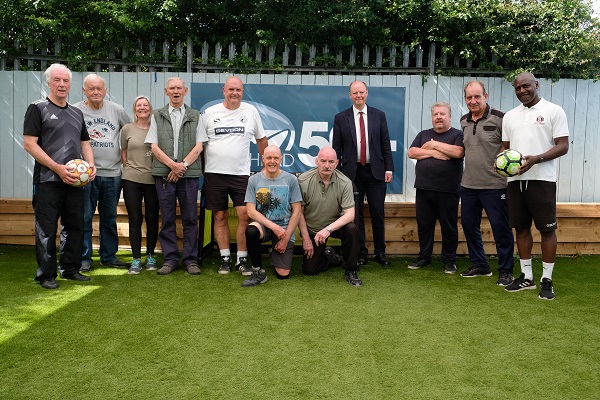Walking footballers