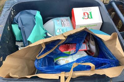 Recycling contamination - Nappies