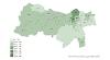 a map showing private rented properties by ward in 2021