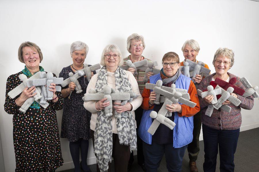 Angel 25 - knitted angels