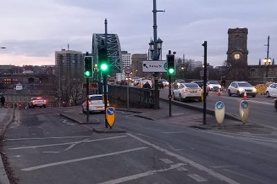 Bottle Bank crossing