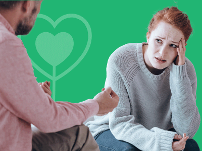 Better Health (July 23)-03 - lady with man therapy green