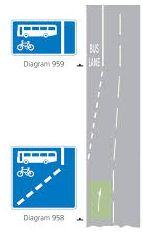 Bus lanes