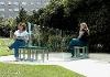 Glass bench
