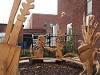 Community garden seating