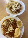 Cumbria Waste volunteers - meal at Embells CIC