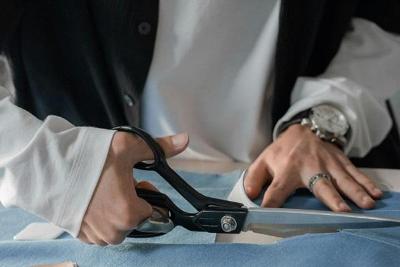 Cutting fabric
