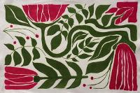 Image representing Emerald Explorers: Scandi-Inspired Fabric Collage with Ali Wilkes