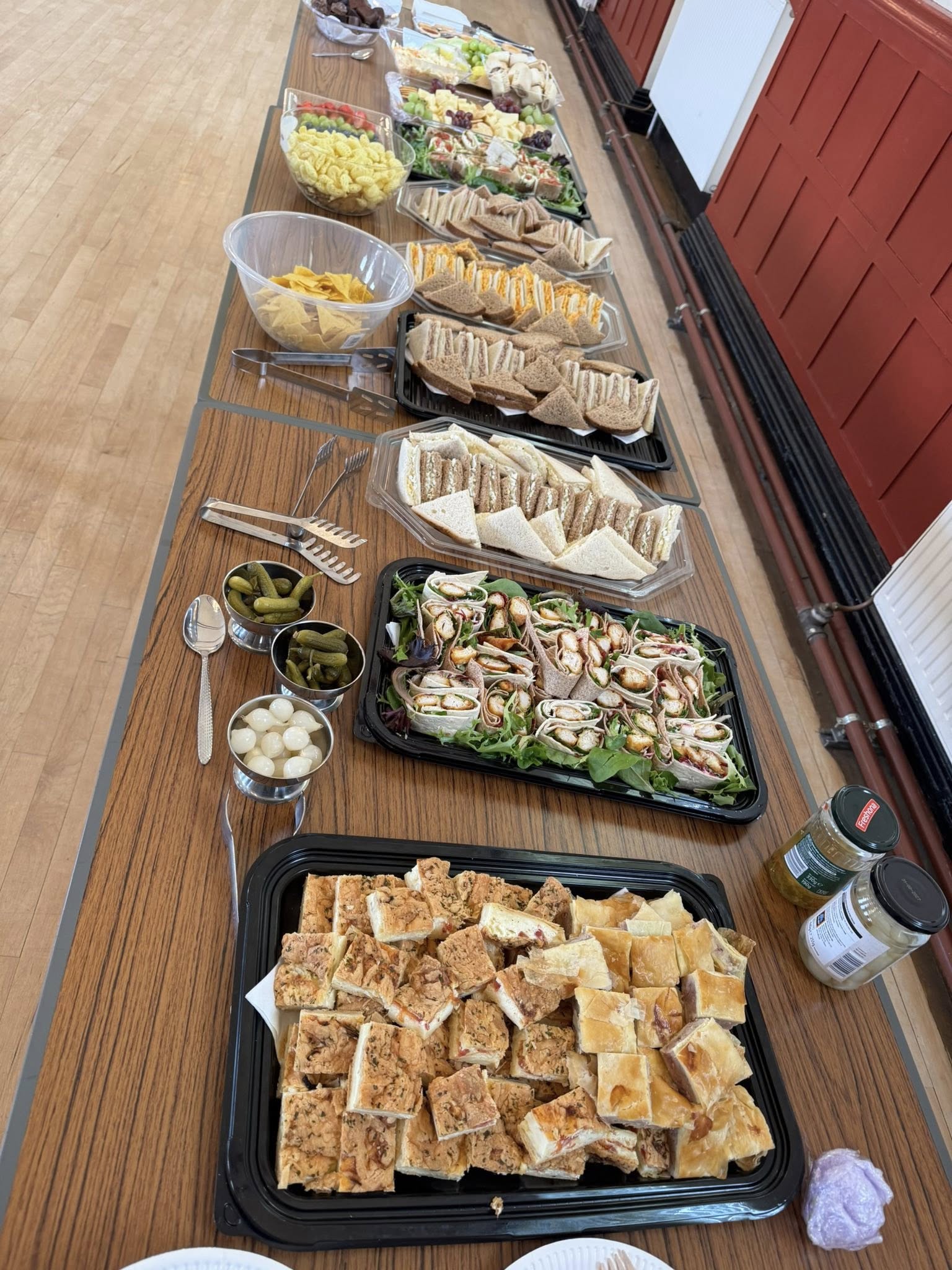 BCA volunteer awards food 1