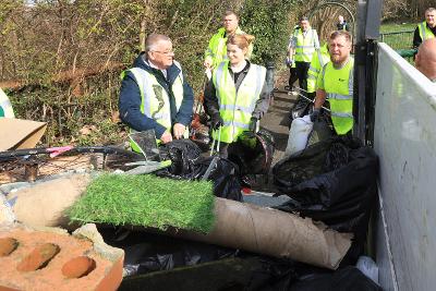 Bankies litter pick Environment investment - July 2025
