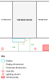 Pavement display plan example