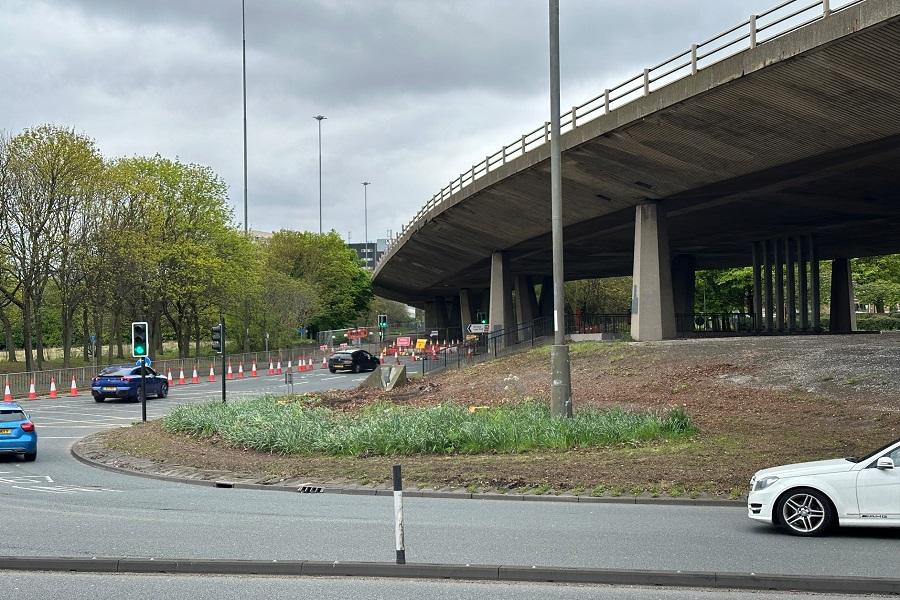 Park Lane roundabout