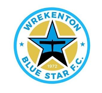 Wrekenton Blue Star Football Club Logo
