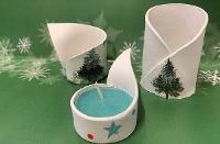 Image representing Air Dried Clay Candle Holders