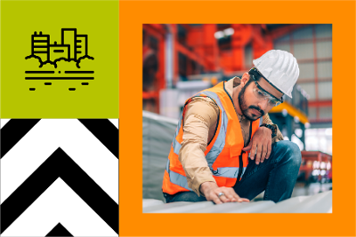 Man in a hard hat