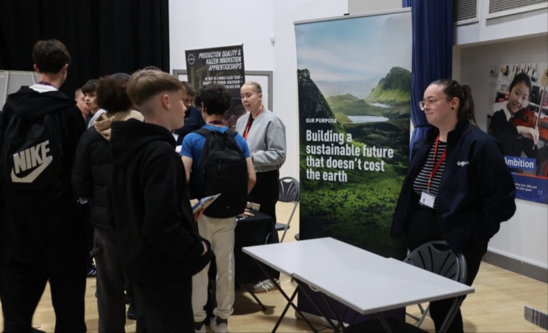 Suez Stand at Careers Event