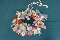 Image representing Crafternoon: Scrappy Fabric Wreath