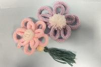 Image representing Crafternoon: Knitted Cord Flowers