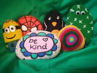 Image representing Saturday Craft Club: Pebble Painting