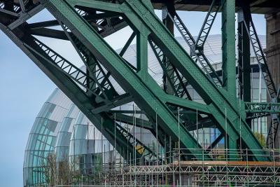 Gateshead TB scaff down